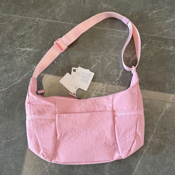 Lululemon Pink Logo 6L Crossbady Bag - Picture 2 of 8
